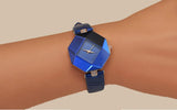 Jewelry Watch Fashion Gift | Women Watches Jewel Gem Cut Black Geometry | Quartz Wristwatches