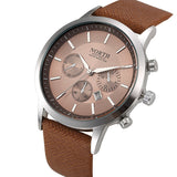 Luxury Casual Military Mens Watch | Quartz Sports Wristwatch Leather Strap Male Watch