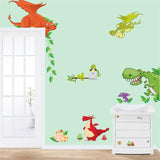 DIY Wall Stickers/ Home Decor Jungle Forest Theme Wallpaper | Kids Room Decor Sticker | Cute Animal Live in Your Home