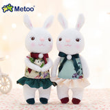 Plush Sweet Cute Lovely Stuffed Pendant Baby Kids Toys for Girls | Birthday Christmas Gift 22cm Tiramitu Rabbits Mini Metoo Doll