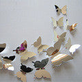 Cute Butterflies Wall Stickers Art | Decals Home Decoration | 12pcs PVC 3d Butterfly Wall Decor