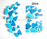 Cute Butterflies Wall Stickers Art | Decals Home Decoration | 12pcs PVC 3d Butterfly Wall Decor