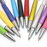 Creative Crystal Pen | Diamond Ballpoint Pens | Stationery Ballpen | Stylus Touch Pen | 11 Colors Oily Black Refill 0.7 mm