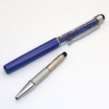 Creative Crystal Pen | Diamond Ballpoint Pens | Stationery Ballpen | Stylus Touch Pen | 11 Colors Oily Black Refill 0.7 mm