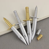 Unique Knife style Ballpoint Pen | Creative Gift Learning Stationery | 3PCS School Office Ball Pens