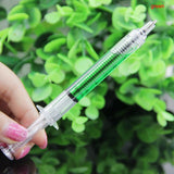 Liquid Novelty Syringe Ballpoint Pen | school/office Stationery Cute Syringe Ballpoint Pen | stationery Gift | 4PCS/lot