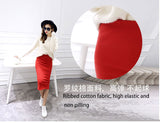 spring Autumn And Winter package hip skirt | slit skirts women | women step skirt stretch | Slim thin  skirts | female waist Long skirts