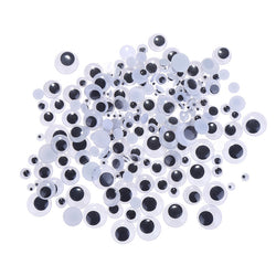 Dolls Eye For Toys | Dolls Googly Eyes Used For Doll Accessories | Not Self-adhesive 200PCS Mixed 5mm /7mm /10mm  /12mm  /15mm