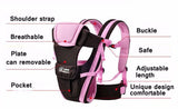 Ergonomic Kids Sling Backpack Pouch Wrap | Safe Durable 0-30 Months Baby Carrier | Front Facing Multifunctional Infant Kangaroo Bag