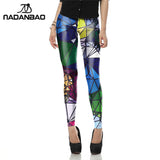 Women Leggings  3D Printed | Ray fluorescence Women Leggings Pants