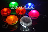 LED Night Safety Flash Light Pet Bell | Push Button Switch Bright  D-Ring On Dog's Collar