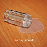 Transparent Stamp Nail Art | Plastic Plate Clear Jelly Stamper | Scraper Tool Set Manicure Polish Stamp