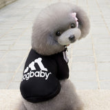 Puppy Coat Hoodies | Cute Clothing For Small Dog | Sportswear | Cat & Pet Dog Clothes Vest Spring Pet Apparel Outfit