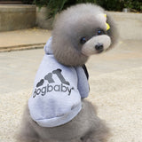 Puppy Coat Hoodies | Cute Clothing For Small Dog | Sportswear | Cat & Pet Dog Clothes Vest Spring Pet Apparel Outfit