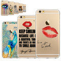 Phone Case Cover For iPhone 4s 5s SE 6 6s 6plus | Soft Silicon Transparent Painted Dress | Shopping Girl Skin Shell