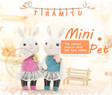 Plush Sweet Cute Lovely Stuffed Pendant Baby Kids Toys for Girls | Birthday Christmas Gift 22cm Tiramitu Rabbits Mini Metoo Doll