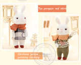 Plush Sweet Cute Lovely Stuffed Pendant Baby Kids Toys for Girls | Birthday Christmas Gift 22cm Tiramitu Rabbits Mini Metoo Doll