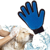 Gentle Efficient Massage Grooming | True Touch Deshedding Pet Brush Glove | Dog & Cat Brush Glove