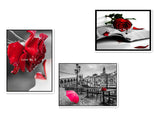 DIY Square Full Diamond Painting | 3D Cross Stitch Diamond Mosaic Embroidery Canvas | Home Decor Painting | 24 Red & Black Series