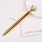 Crystal Ball Pens | 19 Carat Large Diamond Ballpoint | Pens For School/office Stationery