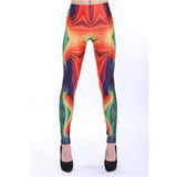 Women Leggings  3D Printed | Ray fluorescence Women Leggings Pants