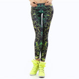 Women Leggings  3D Printed | Ray fluorescence Women Leggings Pants