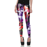 Women Leggings  3D Printed | Ray fluorescence Women Leggings Pants