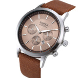 Luxury Casual Military Mens Watch | Quartz Sports Wristwatch Leather Strap Male Watch