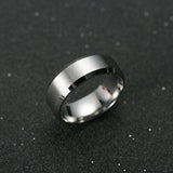 Titanium Black Ring For Men