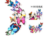 Cute Butterflies Wall Stickers Art | Decals Home Decoration | 12pcs PVC 3d Butterfly Wall Decor
