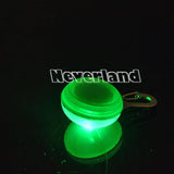 LED Night Safety Flash Light Pet Bell | Push Button Switch Bright  D-Ring On Dog's Collar