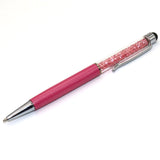 Creative Crystal Pen | Diamond Ballpoint Pens | Stationery Ballpen | Stylus Touch Pen | 11 Colors Oily Black Refill 0.7 mm