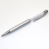 Creative Crystal Pen | Diamond Ballpoint Pens | Stationery Ballpen | Stylus Touch Pen | 11 Colors Oily Black Refill 0.7 mm