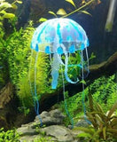 Glowing Effect Fish Tank Decor | Aquarium Artificial Silicone Vivid Jellyfish | Artificial Vivid Jellyfish