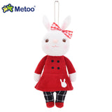 Plush Sweet Cute Lovely Stuffed Pendant Baby Kids Toys for Girls | Birthday Christmas Gift 22cm Tiramitu Rabbits Mini Metoo Doll