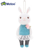 Plush Sweet Cute Lovely Stuffed Pendant Baby Kids Toys for Girls | Birthday Christmas Gift 22cm Tiramitu Rabbits Mini Metoo Doll