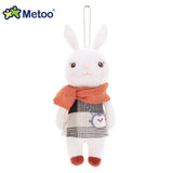 Plush Sweet Cute Lovely Stuffed Pendant Baby Kids Toys for Girls | Birthday Christmas Gift 22cm Tiramitu Rabbits Mini Metoo Doll