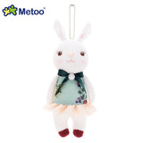 Plush Sweet Cute Lovely Stuffed Pendant Baby Kids Toys for Girls | Birthday Christmas Gift 22cm Tiramitu Rabbits Mini Metoo Doll