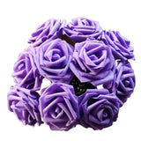 Artificial Rose Flowers | Wedding Bride Bouquet PE Foam  | DIY Home Decor Rose Flowers | 11 Colors 10 pcs 8CM
