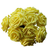 Artificial Rose Flowers | Wedding Bride Bouquet PE Foam  | DIY Home Decor Rose Flowers | 11 Colors 10 pcs 8CM