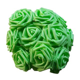 Artificial Rose Flowers | Wedding Bride Bouquet PE Foam  | DIY Home Decor Rose Flowers | 11 Colors 10 pcs 8CM
