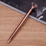 Crystal Ball Pens | 19 Carat Large Diamond Ballpoint | Pens For School/office Stationery