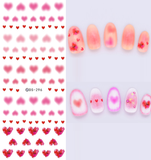 DIY Designer Water Transfer Nails Art Sticker | Colorful Purple Fantacy Flowers Nail Stickers | Wraps Foil Sticker Manicure