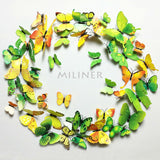 Cute Butterflies Wall Stickers Art | Decals Home Decoration | 12pcs PVC 3d Butterfly Wall Decor