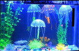 Glowing Effect Fish Tank Decor | Aquarium Artificial Silicone Vivid Jellyfish | Artificial Vivid Jellyfish