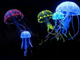 Glowing Effect Fish Tank Decor | Aquarium Artificial Silicone Vivid Jellyfish | Artificial Vivid Jellyfish