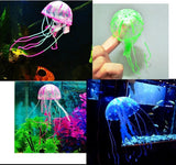 Glowing Effect Fish Tank Decor | Aquarium Artificial Silicone Vivid Jellyfish | Artificial Vivid Jellyfish