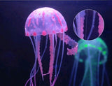 Glowing Effect Fish Tank Decor | Aquarium Artificial Silicone Vivid Jellyfish | Artificial Vivid Jellyfish