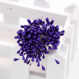 Artificial Flower Double Heads Stamen Pearlized Craft | Decor Floral For Home Wedding Party Decoration | 1 Bundle= (150PCS )(one color)