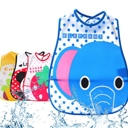 Dreamshining Cartoon Baby Bibs Eva Waterproof | Newborn Bandanas Feeding Baby Burp Cloths | Girls Boys Saliva Towel Print Apron